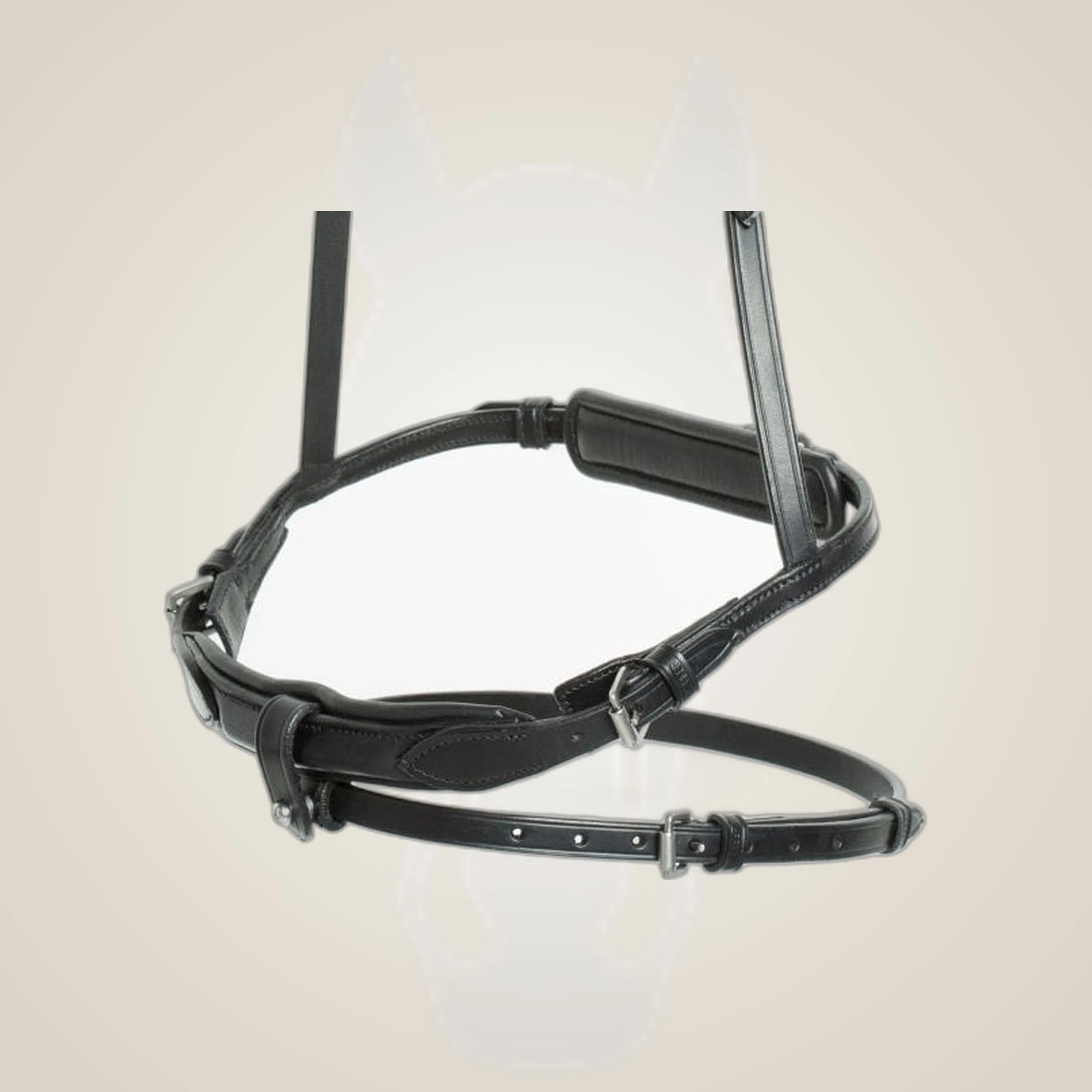 Kieffer Flash Noseband (Vario) on One-Eyed Equine branded background