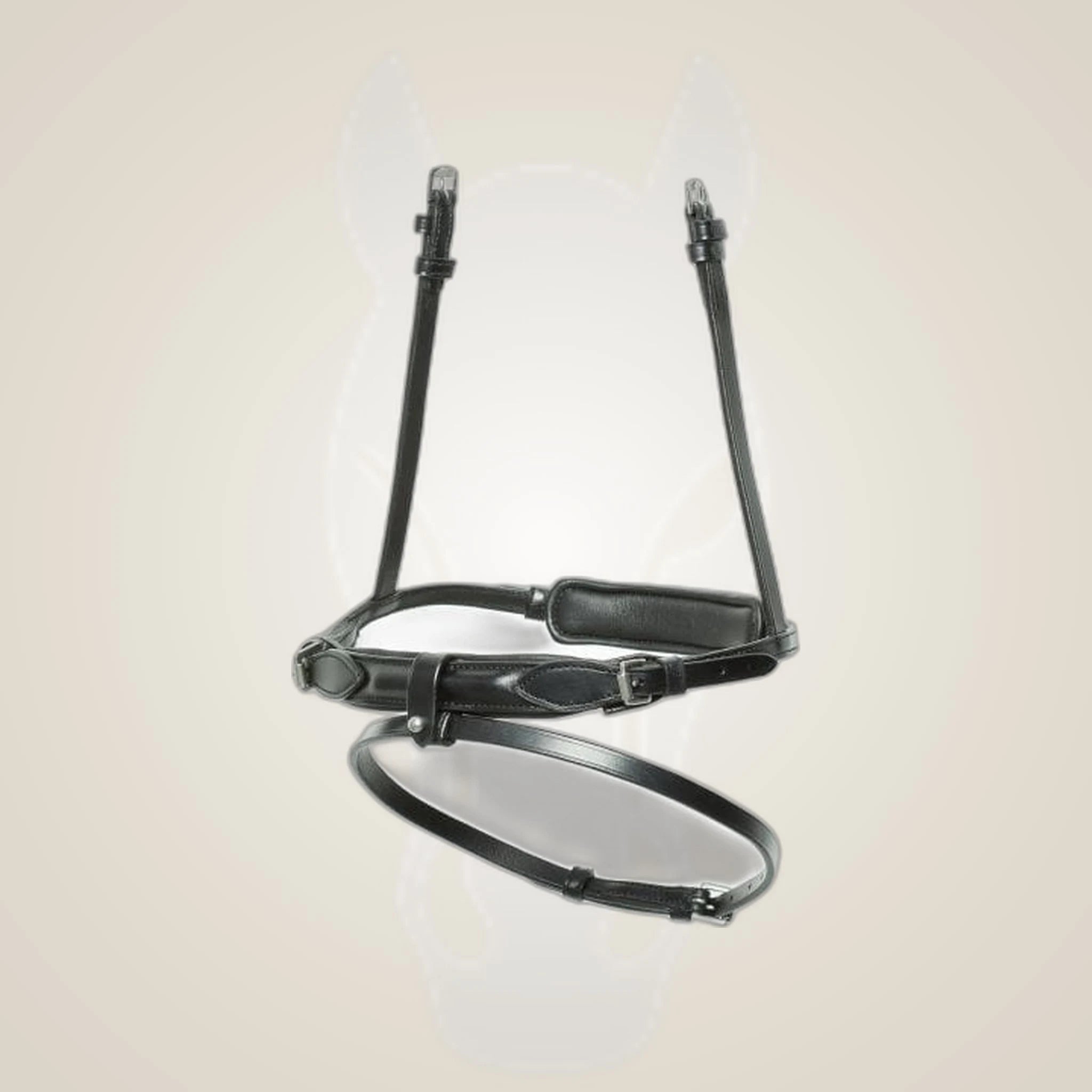 Kieffer Flash Noseband (Vario) on One-Eyed Equine branded background