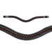 Kieffer FlexiLoop Browband - Large Crystal Brown product photo