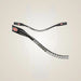 Kieffer FlexiLoop Browband - Luxe Black Diamond on One-Eyed Equine branded background