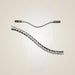 Kieffer FlexiLoop Browband - Luxe Crystal on One-Eyed Equine branded background