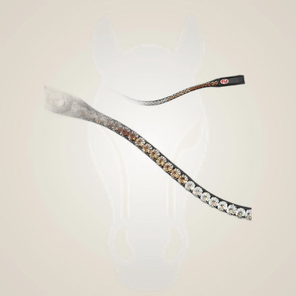 Kieffer FlexiLoop Browband - Luxe Ombre Topaz - Bridle