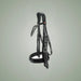 Kieffer Grace Double Bridle on One-Eyed Equine branded background