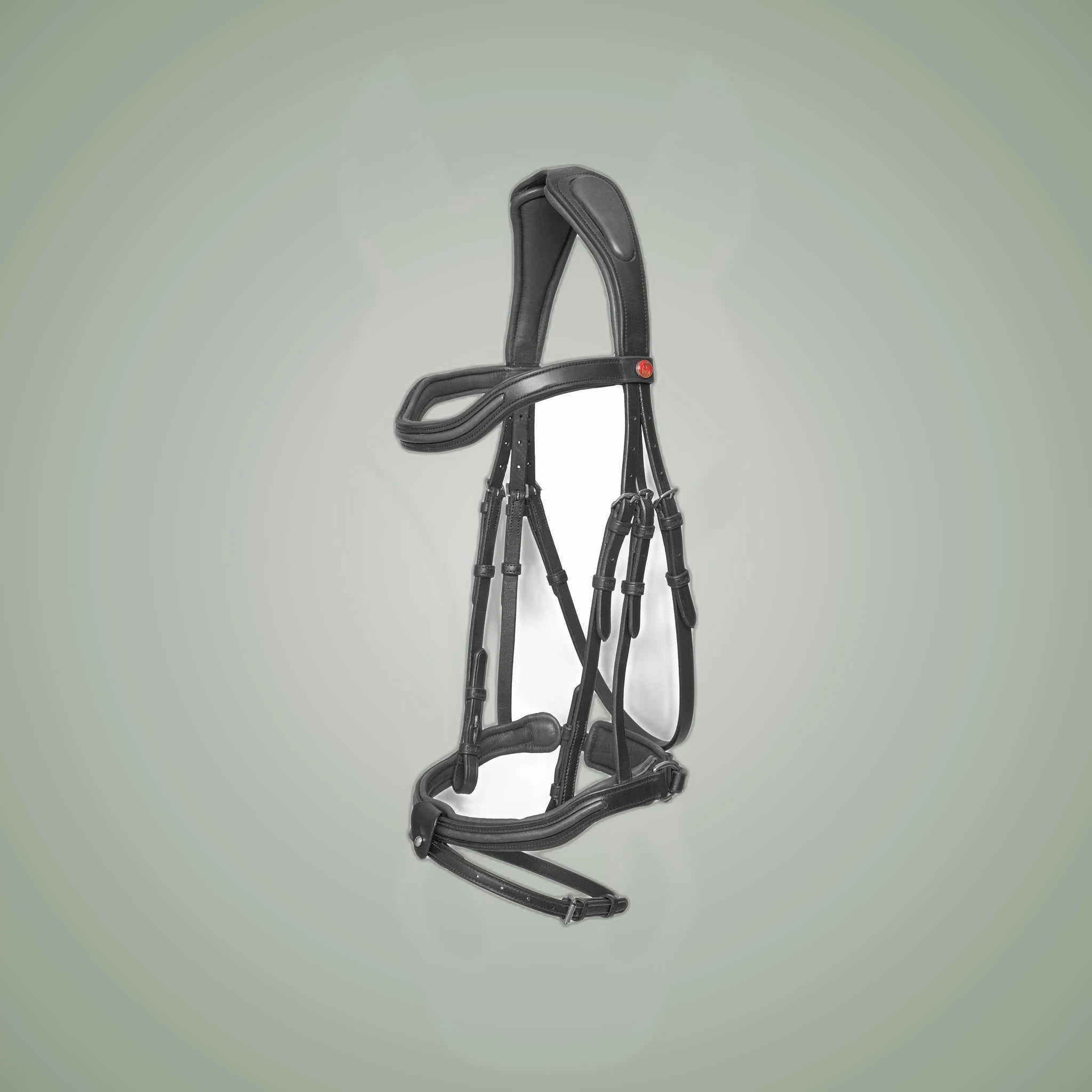 Kieffer Palmanova Snaffle Bridle on One-Eyed Equine branded background
