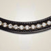 Kieffer Paris curved browband set with crystals, second colourway.