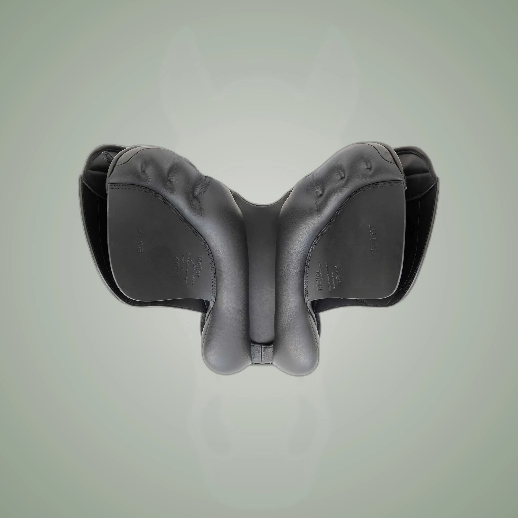 Kieffer Passion Four All Purpose Saddle on One-Eyed Equine branded background