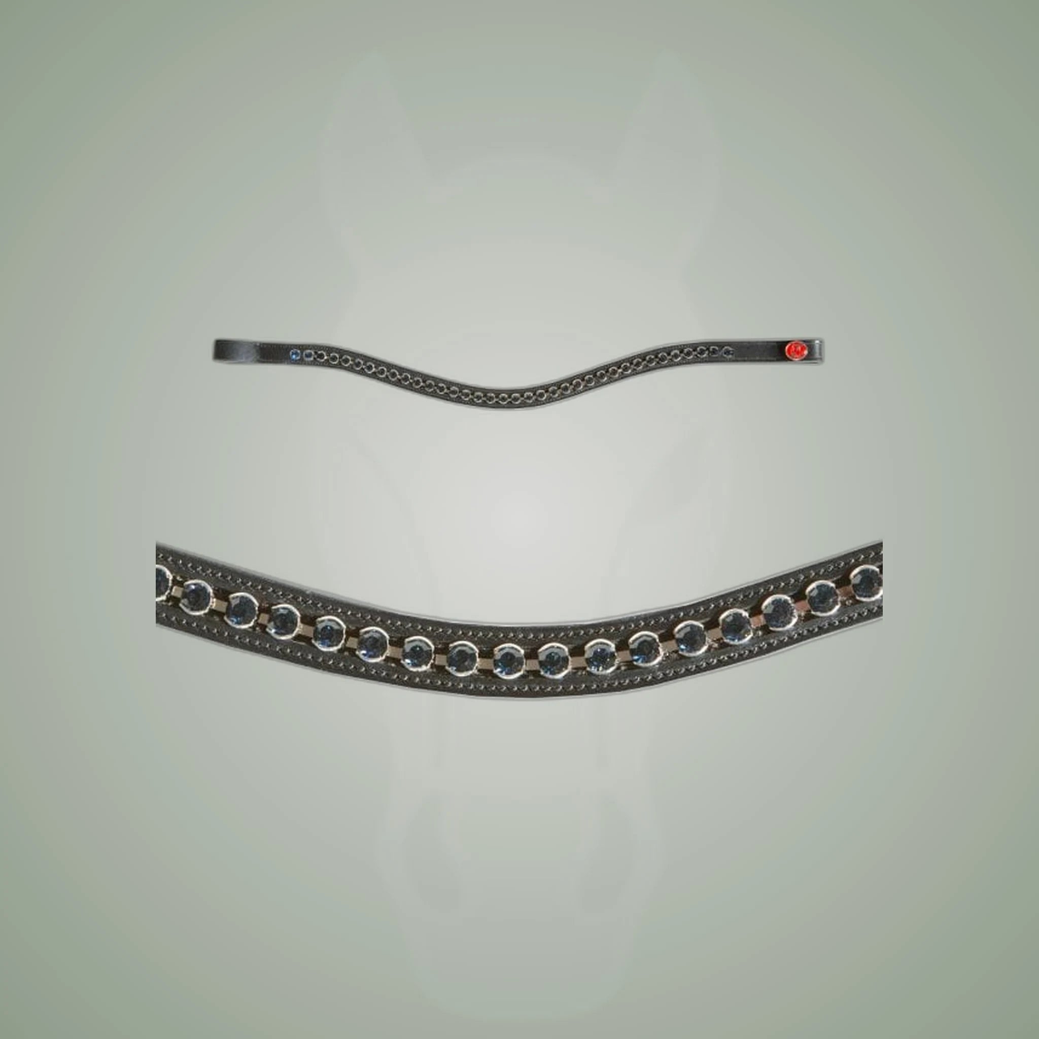 Kieffer Rachel Snaffle Bridle on One-Eyed Equine branded background