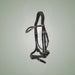 Kieffer Rachel Snaffle Bridle on One-Eyed Equine branded background