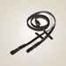 Kieffer Rubber-Laced Webbing Reins on One-Eyed Equine branded background