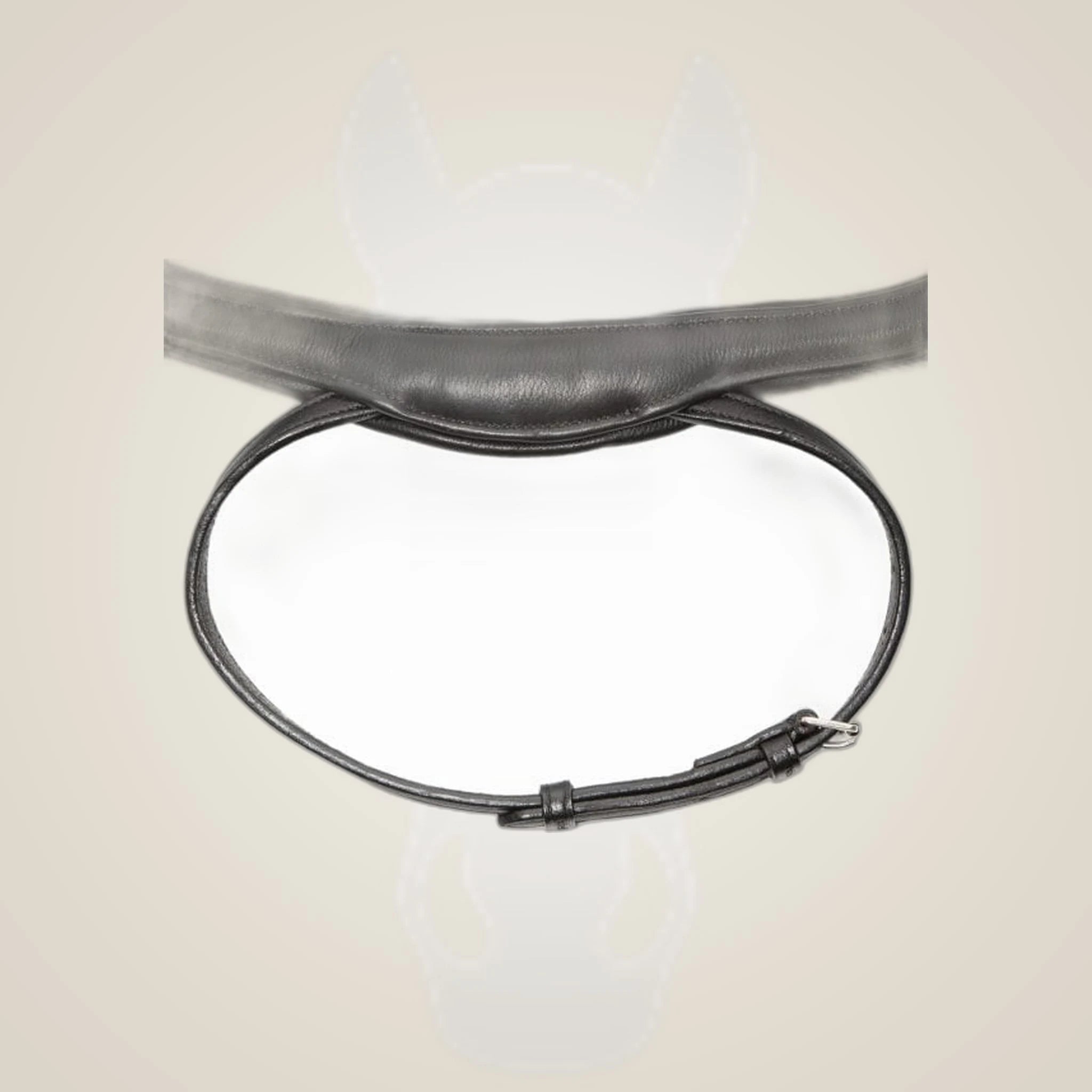 Kieffer Ultrasoft Amy Snaffle Bridle on One-Eyed Equine branded background