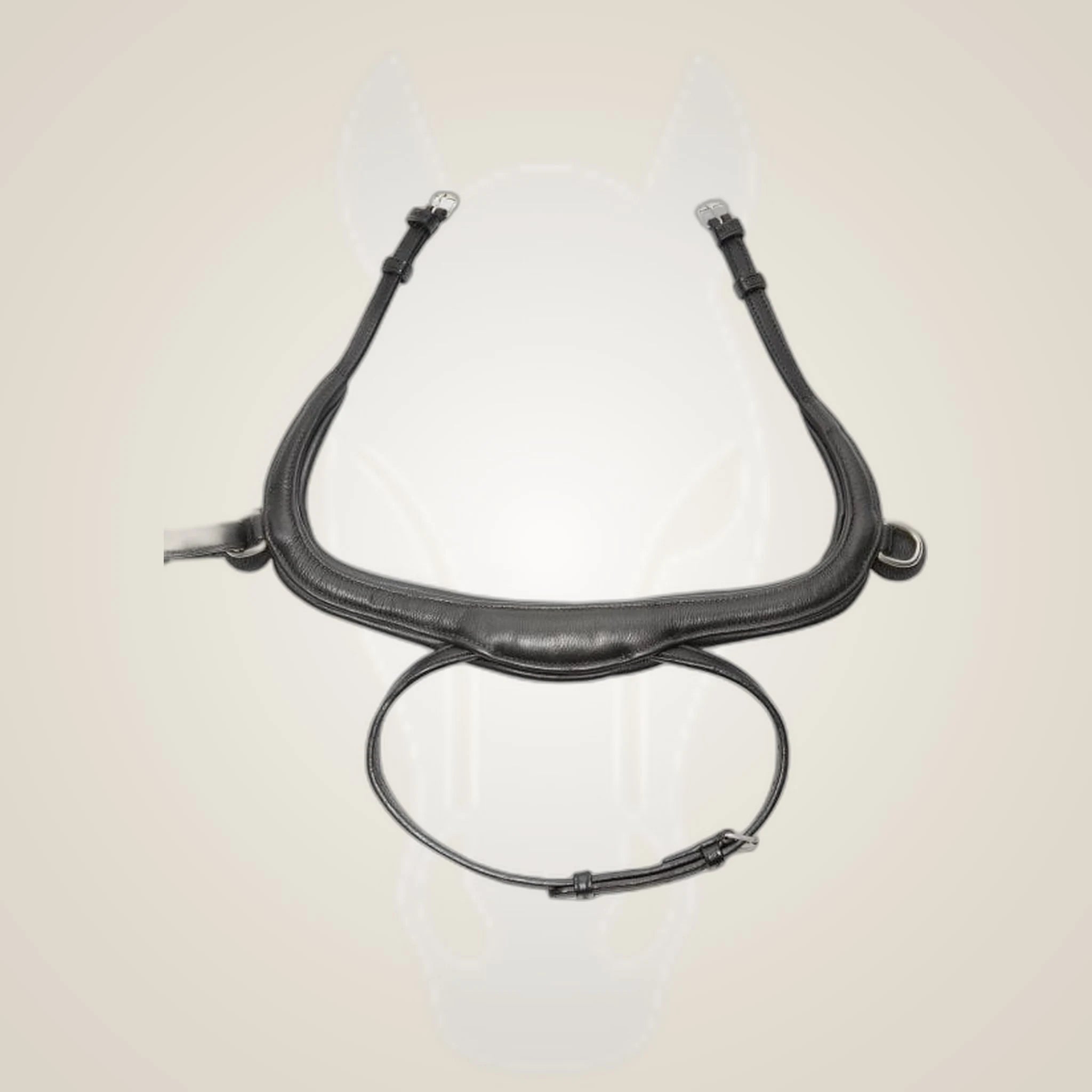Kieffer Ultrasoft Amy Snaffle Bridle on One-Eyed Equine branded background