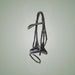 Kieffer Ultrasoft Celia Snaffle Bridle on One-Eyed Equine branded background