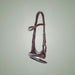 Kieffer Ultrasoft Celia Snaffle Bridle on One-Eyed Equine branded background