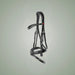 Kieffer Ultrasoft Economy II Snaffle Bridle on One-Eyed Equine branded background