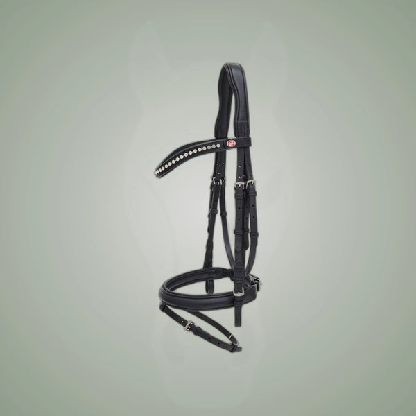 Kieffer Ultrasoft FlexiStyle Snaffle Bridle