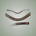 Kieffer Ultrasoft Haflinger curved browband set with amber crystals.