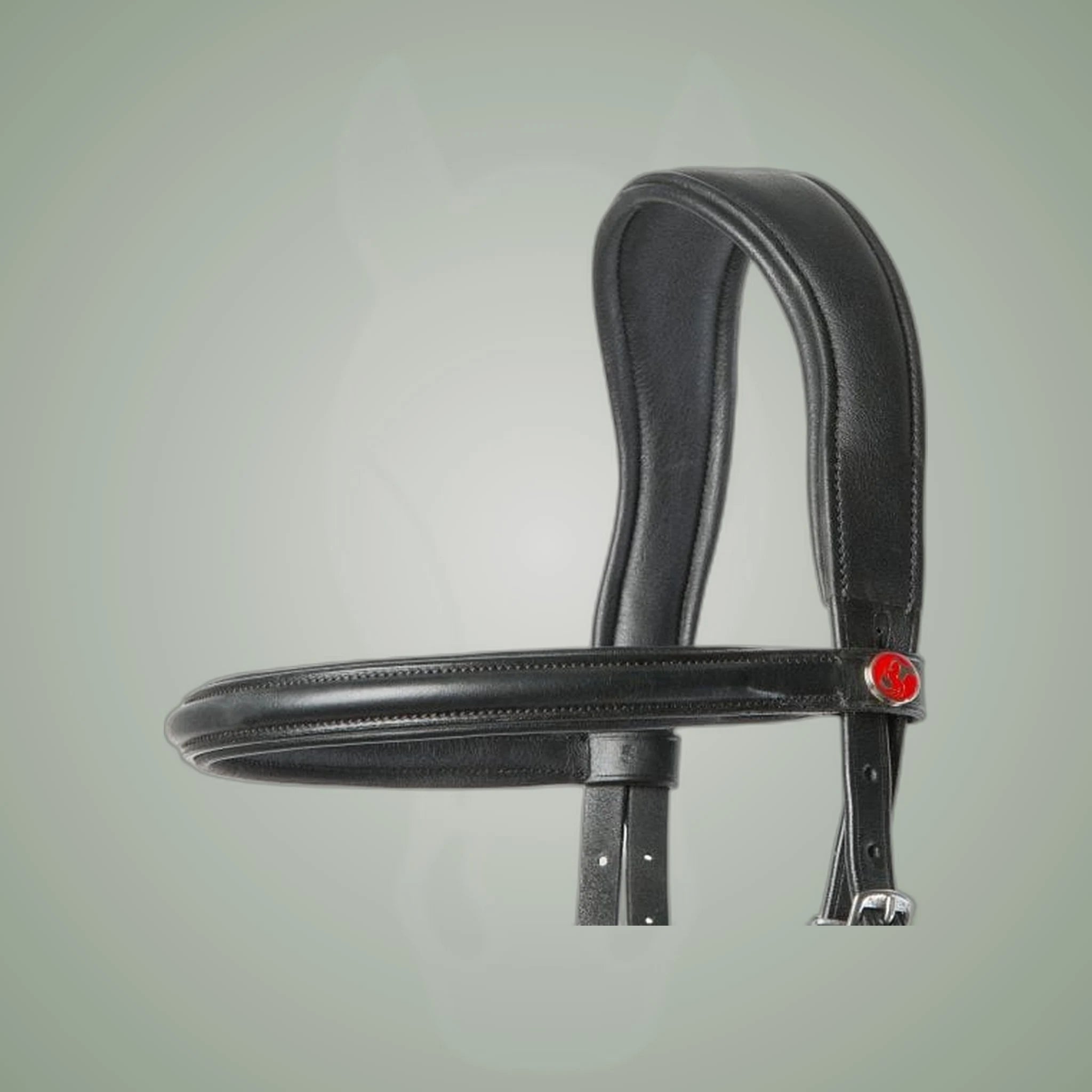 Kieffer Ultrasoft Kendra Bitless Bridle on One-Eyed Equine branded background