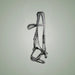 Kieffer Ultrasoft Luna Snaffle Bridle on One-Eyed Equine branded background