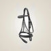 Kieffer Ultrasoft Snaffle Bridle on One-Eyed Equine branded background