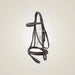 Kieffer Ultrasoft Snaffle Bridle on One-Eyed Equine branded background