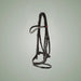 Kieffer Ultrasoft Stella Snaffle Bridle on One-Eyed Equine branded background