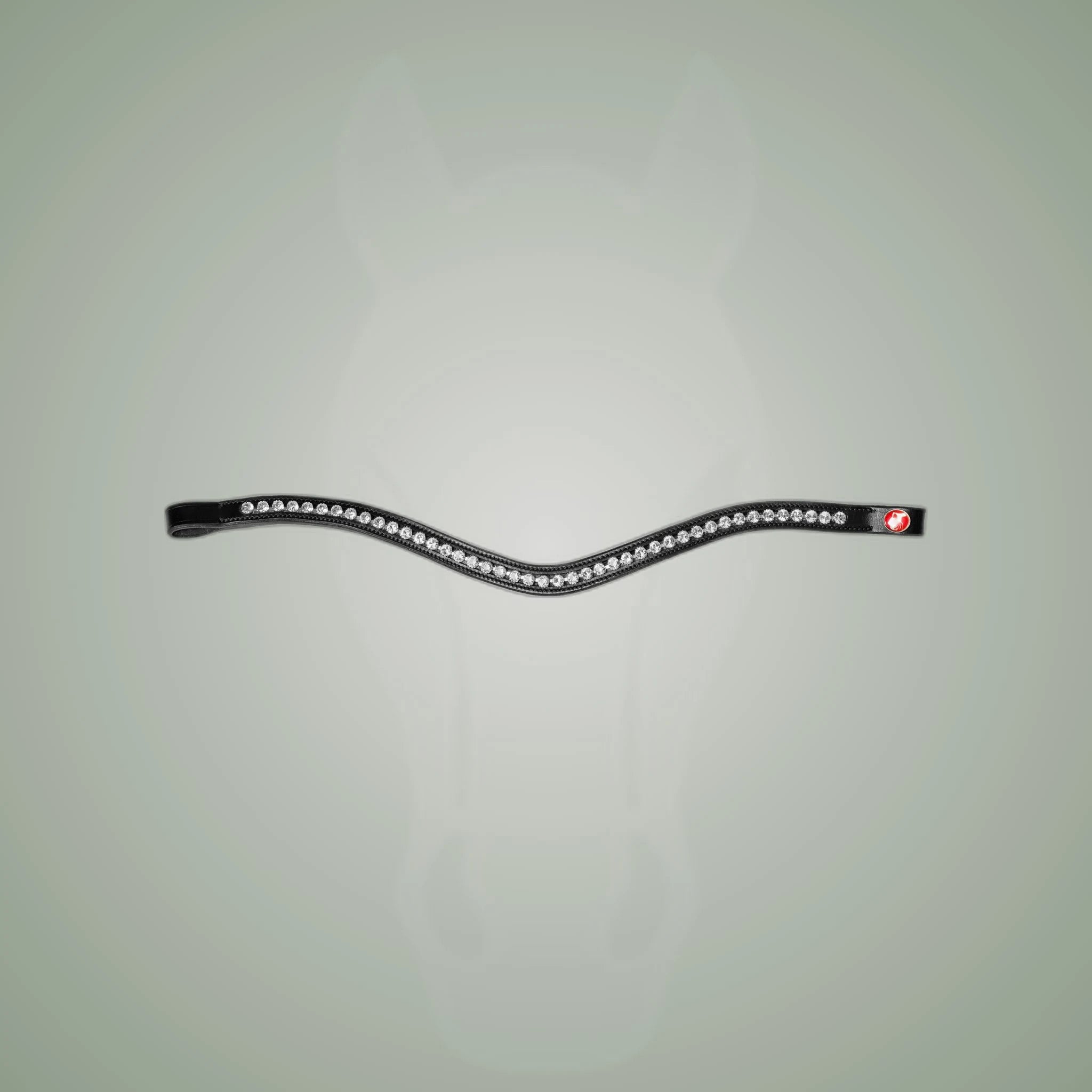 Kieffer Ultrasoft Sue Snaffle Bridle on One-Eyed Equine branded background