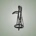 Kieffer Ultrasoft Sue Snaffle Bridle on One-Eyed Equine branded background