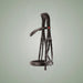 Kieffer Ultrasoft Sue Snaffle Bridle on One-Eyed Equine branded background