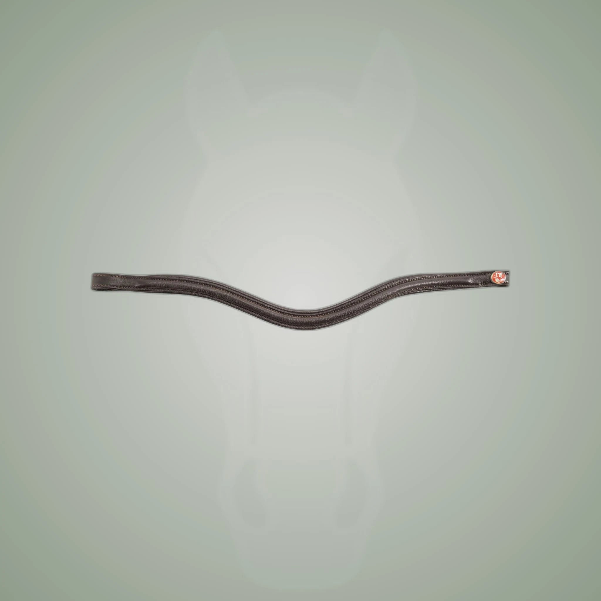 Kieffer Ultrasoft Sue Snaffle Bridle on One-Eyed Equine branded background