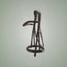 Kieffer Ultrasoft Sue Snaffle Bridle on One-Eyed Equine branded background