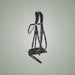 Kieffer Victoria II Snaffle Bridle on One-Eyed Equine branded background