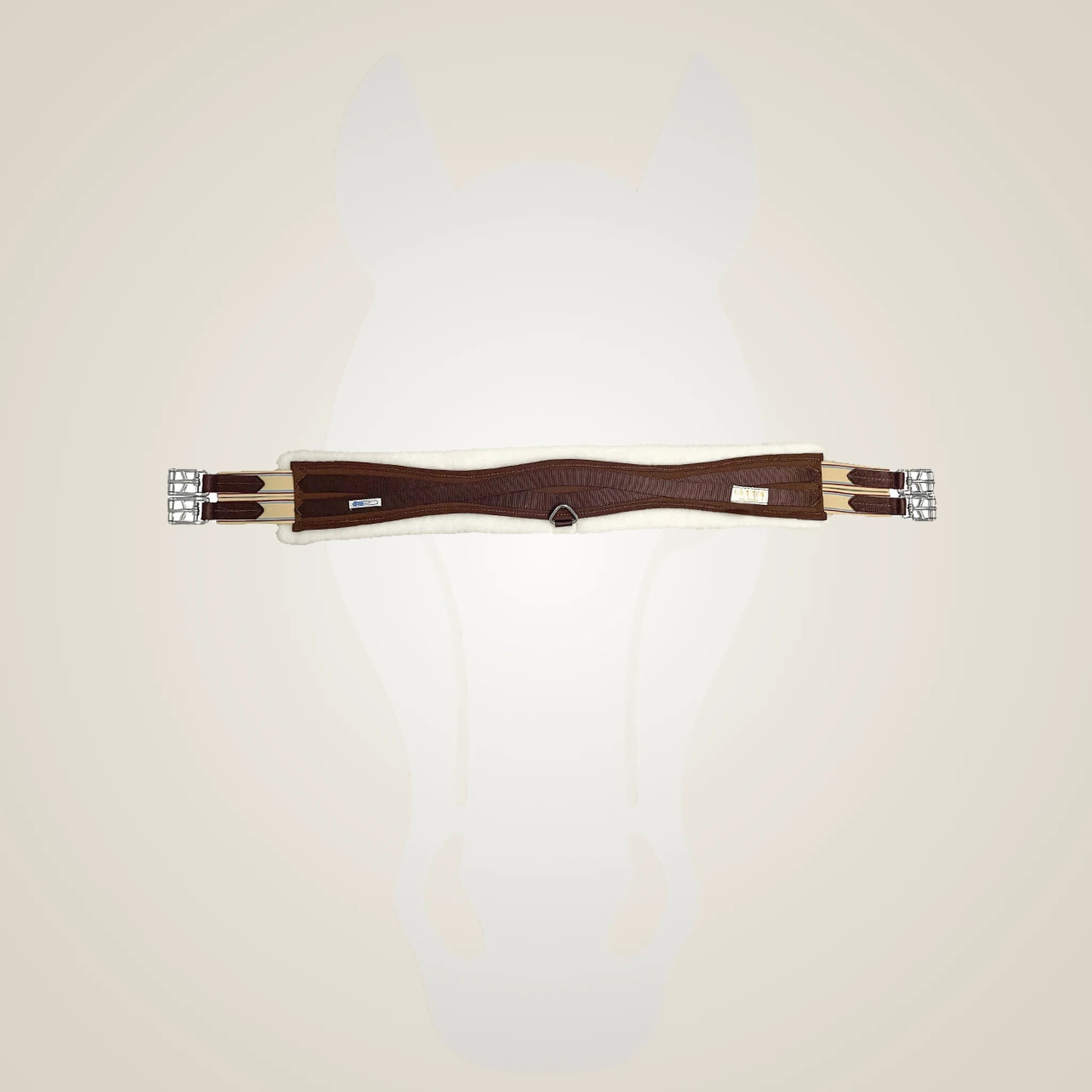 Lettia CoolMax Clik Girth - Chocolate Brown