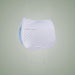Lettia CoolMax ProSeries Dressage Pad - White w/ White Piping & White Trim