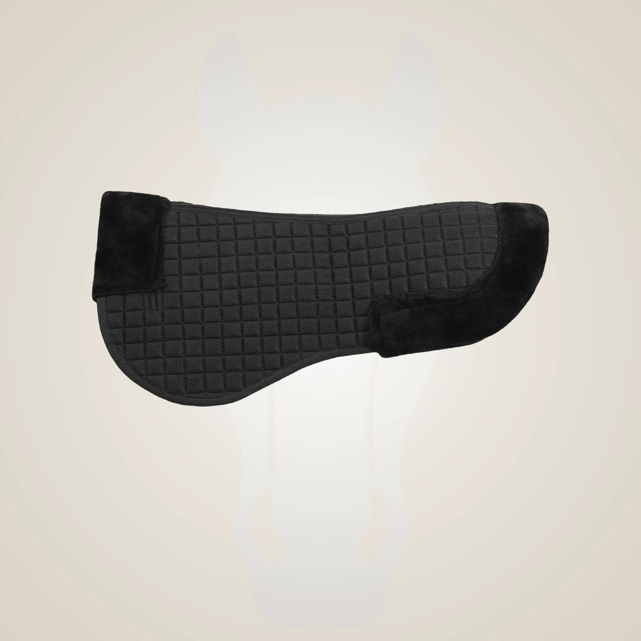Lettia Coolmax Sherpa Quilted Half Pad w/ Trim