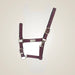 Lettia EquiFine Halter - Wine - Wine