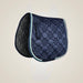 Lettia Honeycomb Collection Saddle Pad - Navy