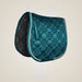 Lettia Honeycomb Collection Saddle Pad - Teal