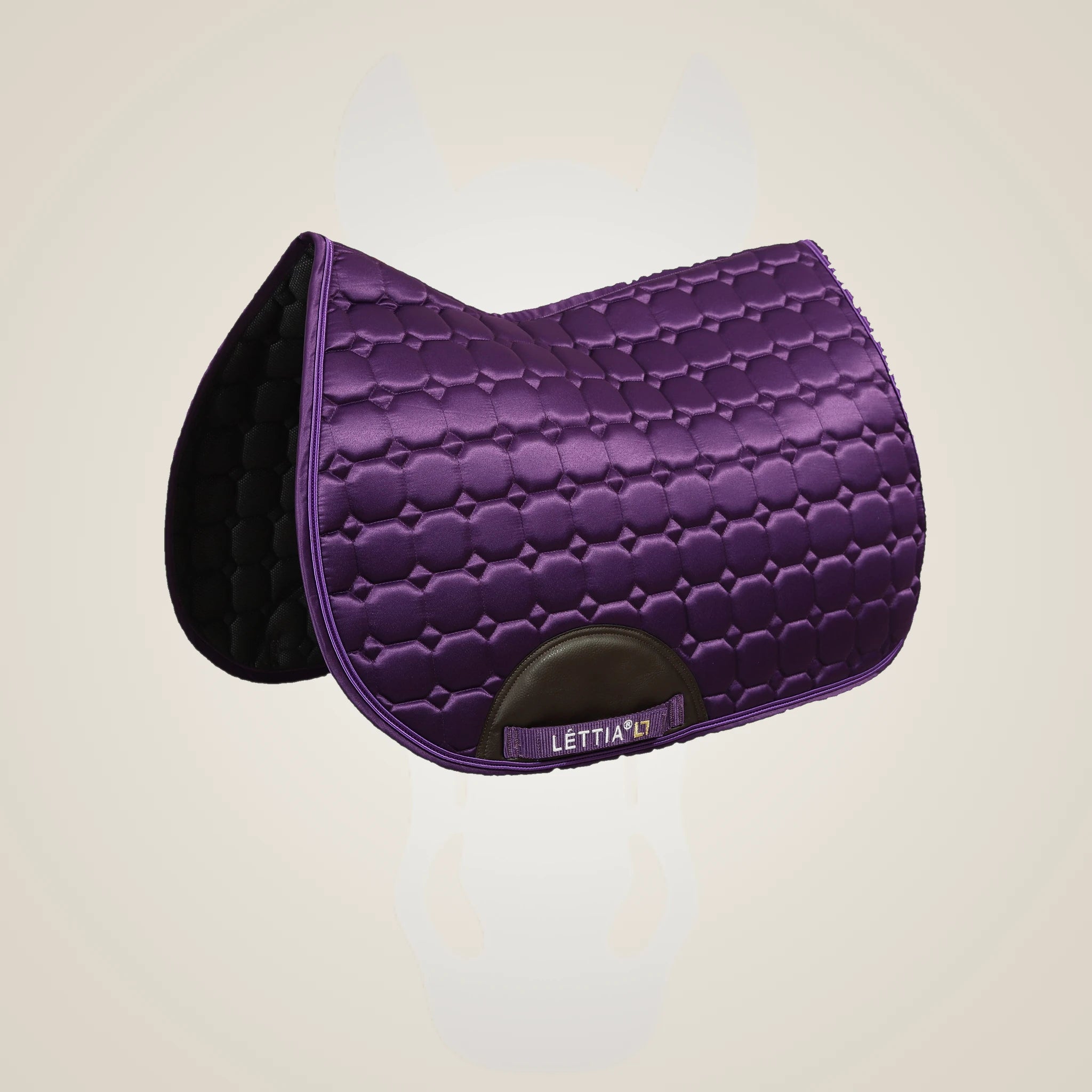 Lettia Infinity Collection All Purpose Saddle Pad - Purple