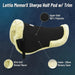 Lettia MemorX Sherpa Half Pad w/ Trim - Black