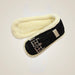 Lettia Memory Foam Dressage Sherpa Fleece Clik Girth - Black