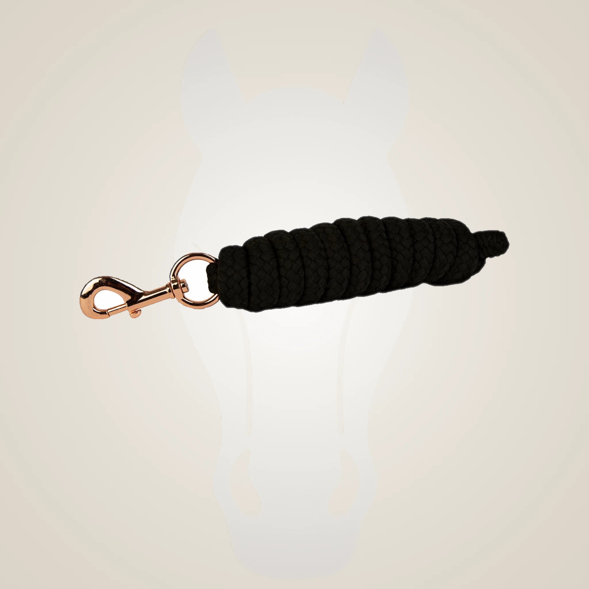 Lettia Rose Gold Lead - Black