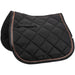 Lettia Rosegold Dressage Pad - Black