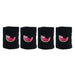 Lettia Watermelon Polo Wrap - Black