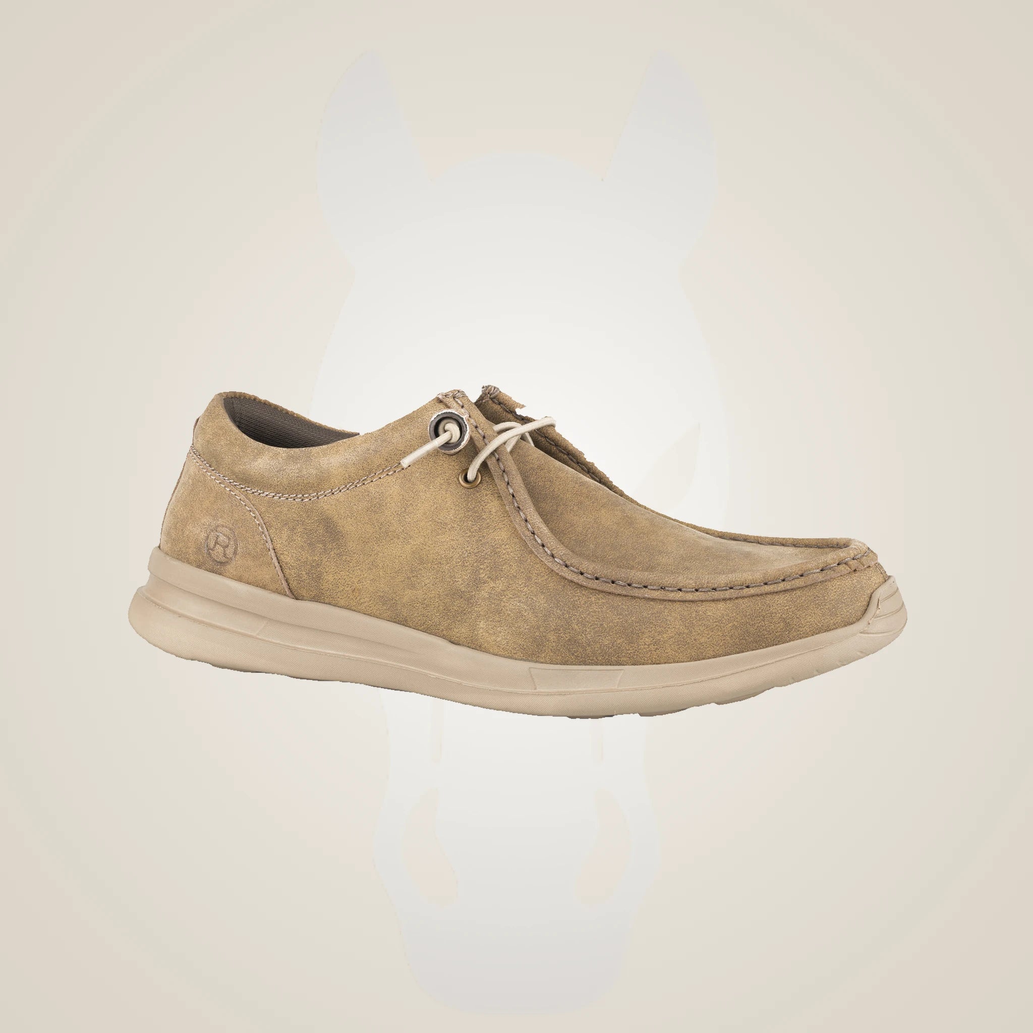 Roper Mens Tan Vintage Leather Upper Boots