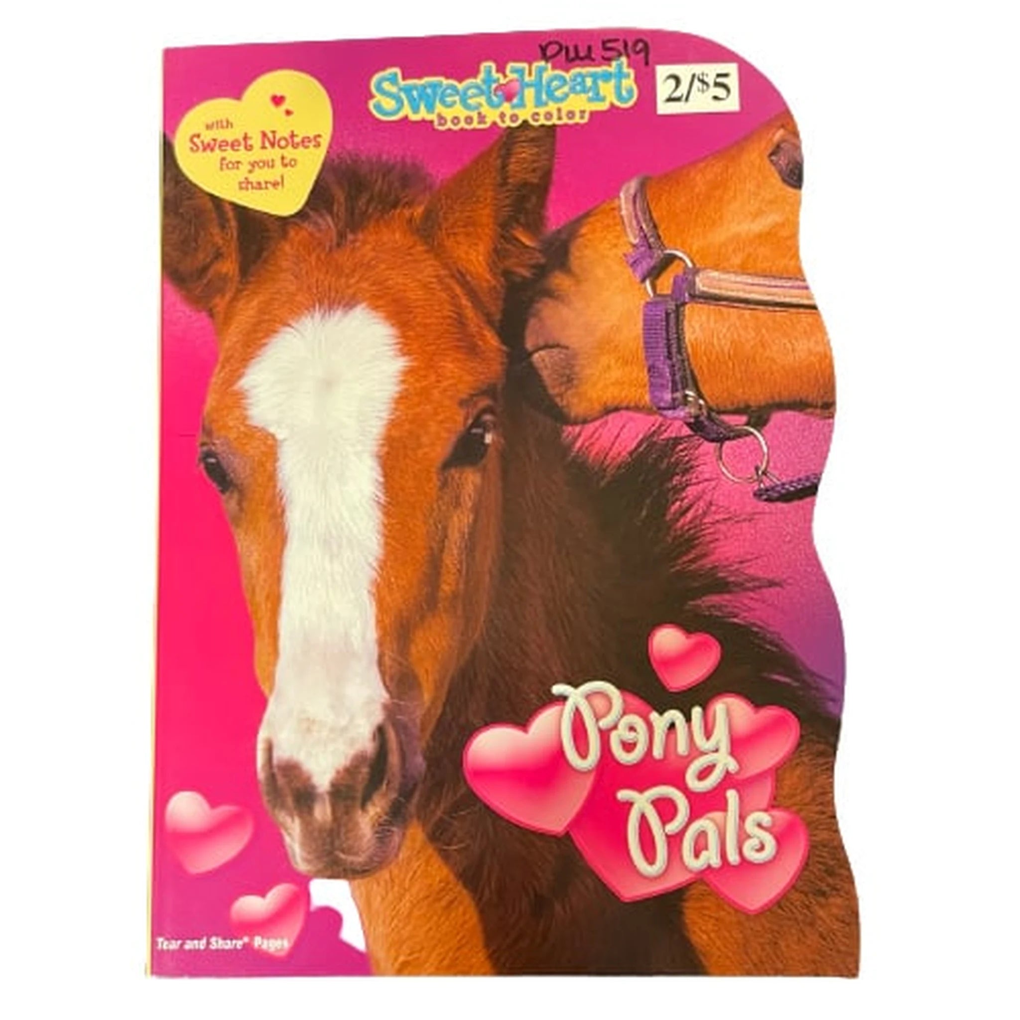Sweet Heart Pony Pals Colouring Book product photo