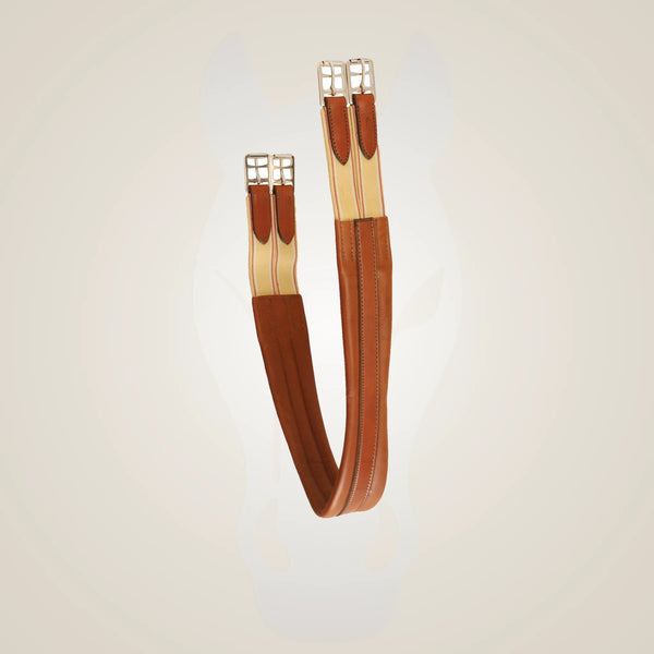 TORY LEATHER CONTOUR GIRTH