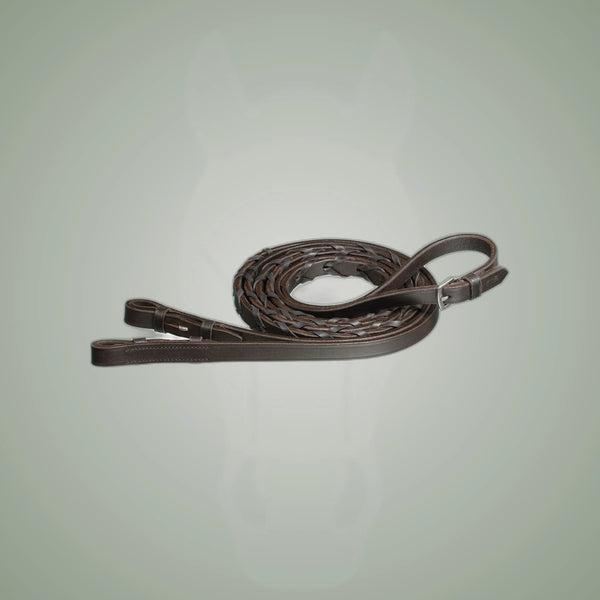 Tough1 Extra Long Laced Reins - Bridle