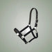 Tough1 Neoprene Padded Nylon Halter on One-Eyed Equine branded background