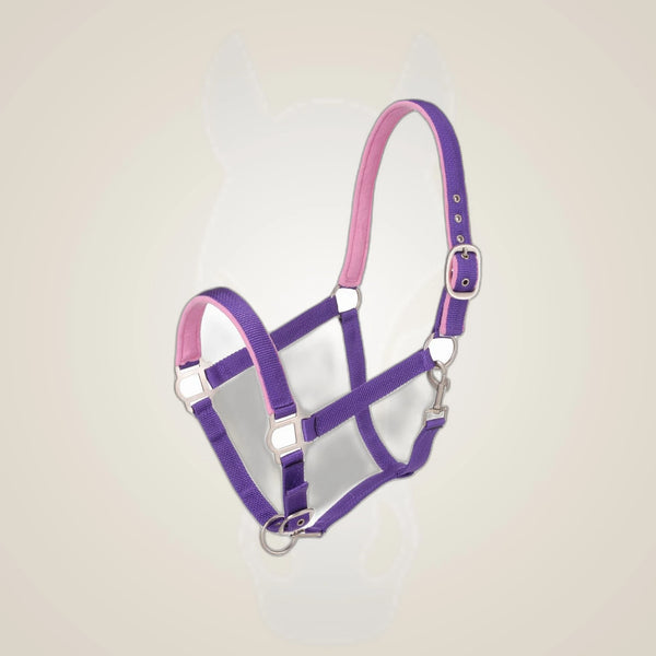 Tough1 Padded Halter with Satin Hardware