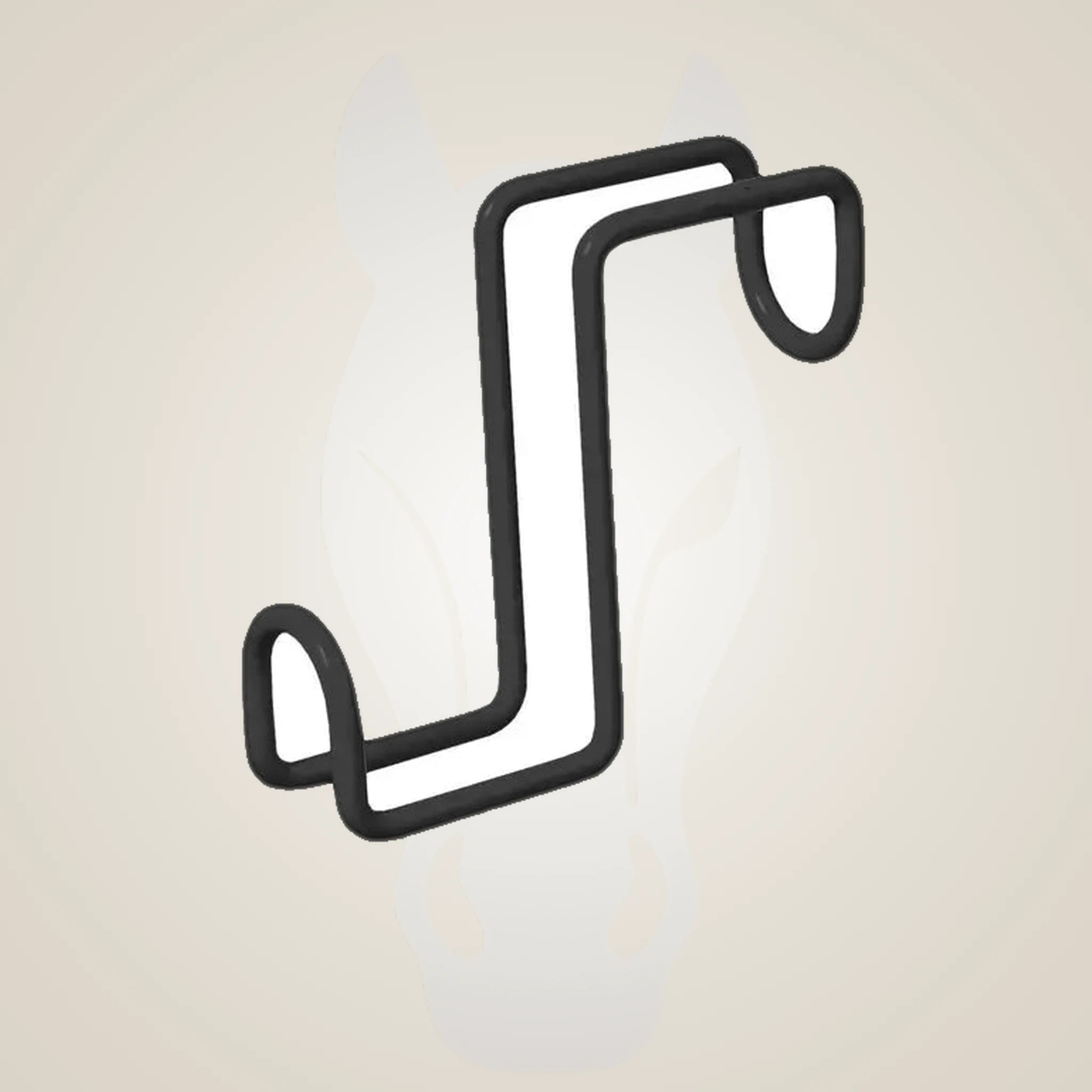 TuffRider 4" utility hook - Black